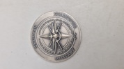 medalje eller mønt med inskriptionen "CHAIRMAN MILITARY COMMITTEE".Givet til Admiral 