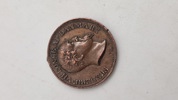 Frederick III death memorial medal og krigsdeltager medalje fra 1.slesvigske krig (miniaturer) 