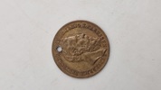 Frederick III death memorial medal og krigsdeltager medalje fra 1.slesvigske krig (miniaturer) 