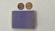 Frederick III death memorial medal og krigsdeltager medalje fra 1.slesvigske krig (miniaturer) 