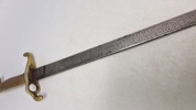 Original German M-1871 Mauser Parade Dress Bayonet with Scabbard 
