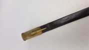 Original German M-1871 Mauser Parade Dress Bayonet with Scabbard 