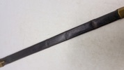 Original German M-1871 Mauser Parade Dress Bayonet with Scabbard 