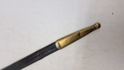 Original German M-1871 Mauser Parade Dress Bayonet with Scabbard 