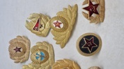 Samling russiske kasket mærker 