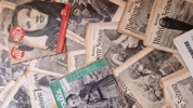 Stor samling originale tyske tidsskrifter - ww2