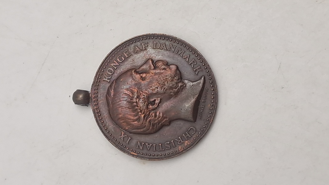 Original 1864 krigsdeltager medalje