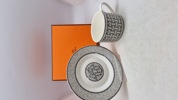 Originalt  Hermès porcelæns-sæt fra deres luksus-serie