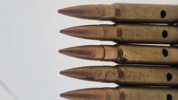 Original tysk laderamme med 8X57Js patroner - deaktiverede 