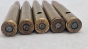 Original tysk laderamme med 8X57Js patroner - deaktiverede 