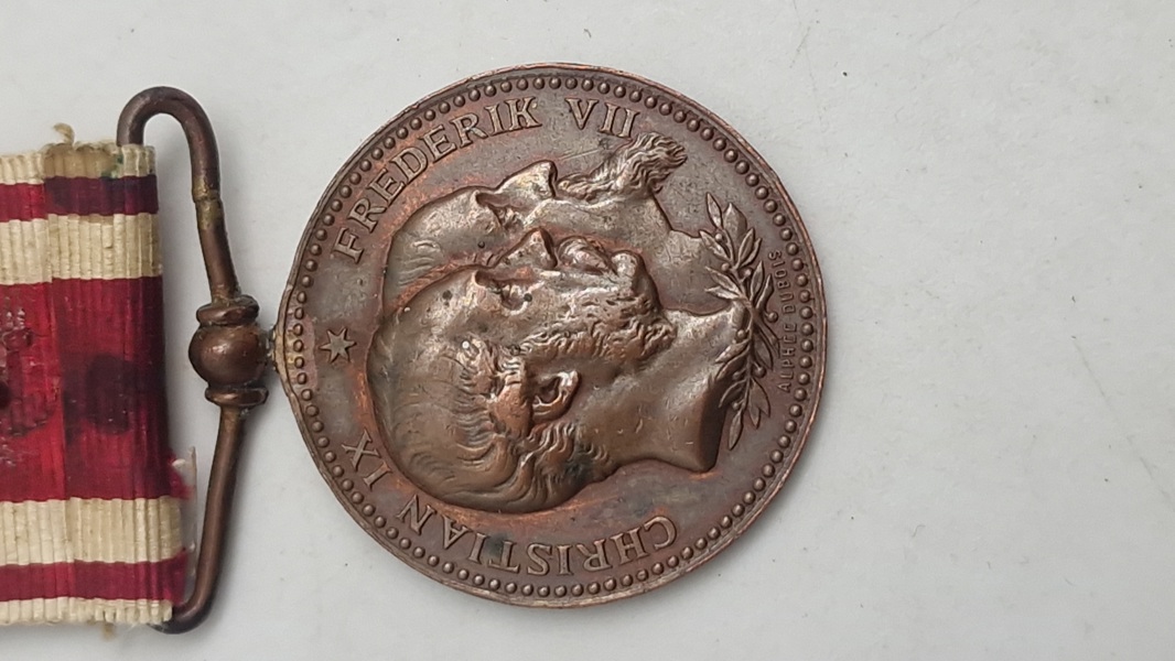 Sjælden 1848-1850-1864 Dobbelt medalje