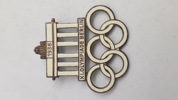 Original tysk olympiade pin, 1936 