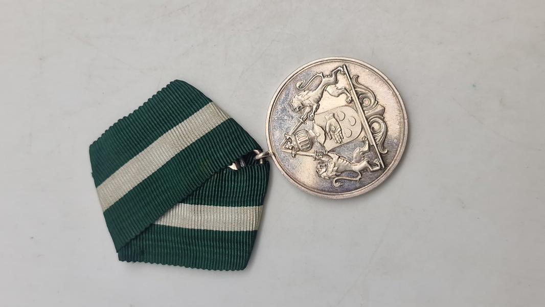 Fortjenst medalje, Danmarks politi  - Sterlingsølv 