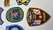 Samling politi patches 