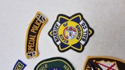 Samling politi patches 