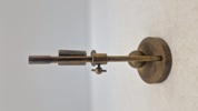 Skibs gyro OLIELAMPE, messing, Ilse D Ammonsen, Danmark,