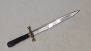 Original Original Dansk Dolk for model 1870 for underlæger og underdyrlæger låneeksemplar krone 10