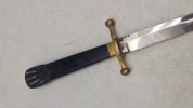 Original Original Dansk Dolk for model 1870 for underlæger og underdyrlæger låneeksemplar krone 10