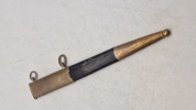 Original Original Dansk Dolk for model 1870 for underlæger og underdyrlæger låneeksemplar krone 10