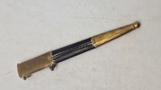 Original Original Dansk Dolk for model 1870 for underlæger og underdyrlæger låneeksemplar krone 10