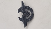 Original Luftwaffe Civilian Retinue Personnel's M38 Lapel Badge