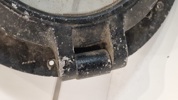 Antikt koøje aluminium 