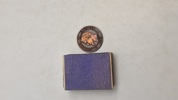 fransk 10 Centimes-mønt fra Napoleon III's regeringstid, præget mellem 1852 og 1857