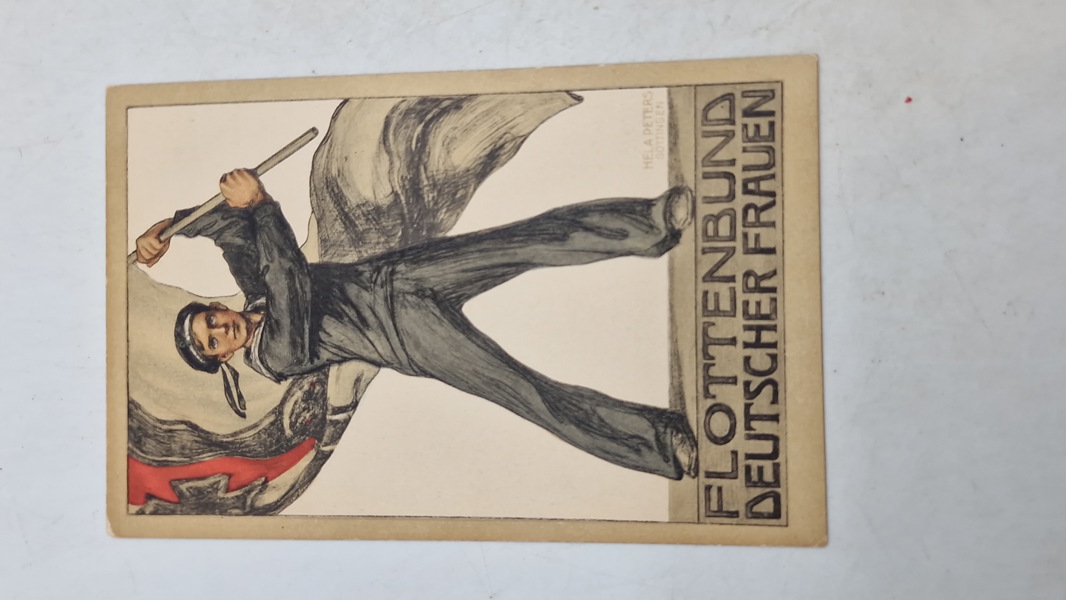 Originalt tysk ww1 postkort