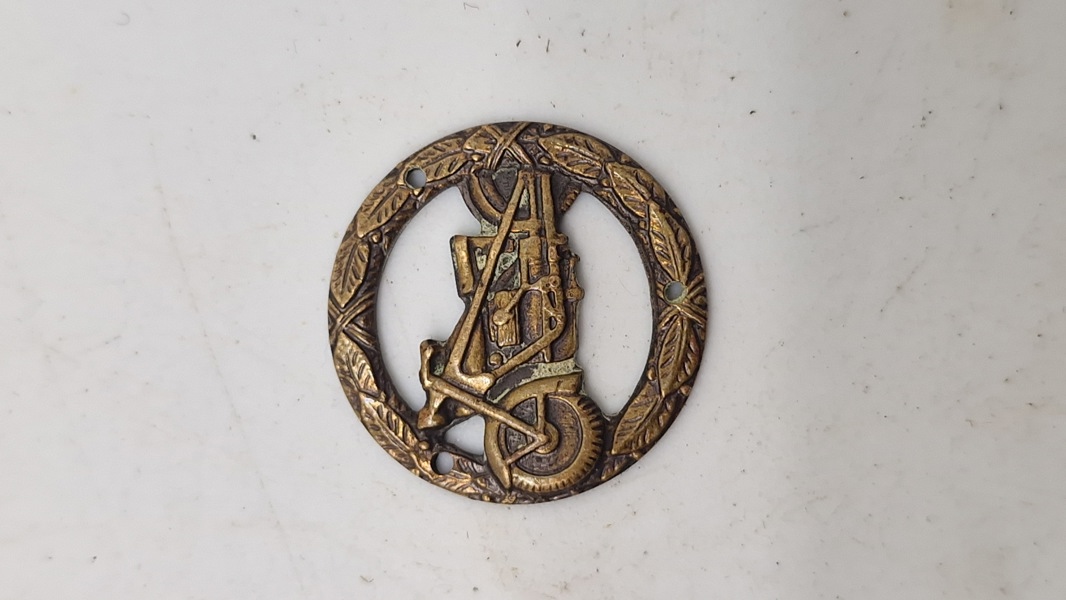 Duelighedstegn, motorcykel (Bronze)