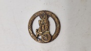 Duelighedstegn, motorcykel (Bronze) 
