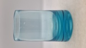 Lagune vase, cylindrisk, tyk bund - Holmegaard 