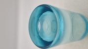 Lagune vase, cylindrisk, tyk bund - Holmegaard 