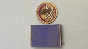 udfordringsmønt (challenge coin) fra den amerikanske hær, specifikt fra 3. bataljon, 2. luftforsvarsartilleriregiment (3rd BN 2nd ADA), som bruger mottoet "EAGLES DARE". 