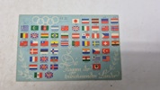 Originalt tysk postkort, olympiaden 1936