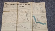 Original 
Olympia-Stadtplan von BERLIN
Reichs portverlag, Berlin SW 68
1936