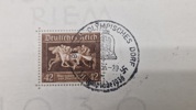 Originalt tysk Olympiade brev 1936 
