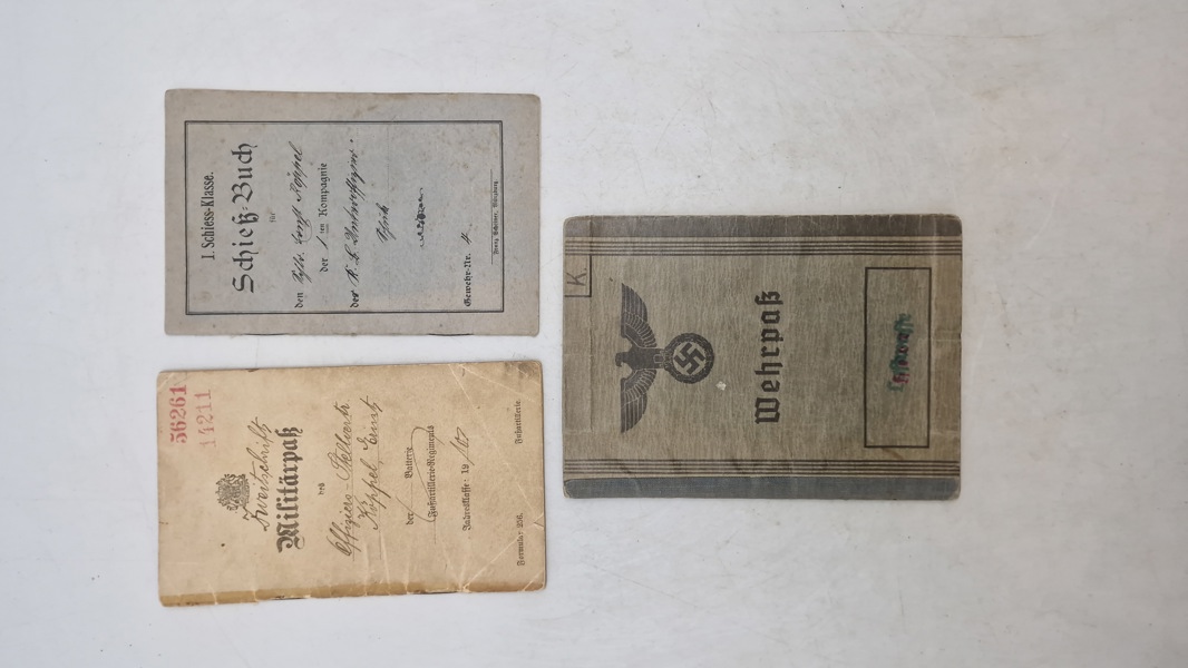 Originalt ww1/ww2 lot på samme mand
