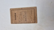 Originalt tysk Militärpas (Eisenbahn-Regiment Nr. 1.
1. Kompagnie.)