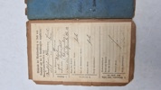 Originalt tysk Militärpaß ww1  ( Kraftfahrers Pehramm chramm)