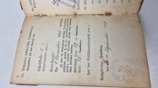 Originalt tysk Militärpaß ww1  ( Kraftfahrers Pehramm chramm)