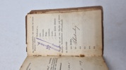 Originalt tysk Militärpaß ww1  ( Kraftfahrers Pehramm chramm)