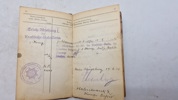 Originalt tysk Militärpaß ww1  ( Kraftfahrers Pehramm chramm)
