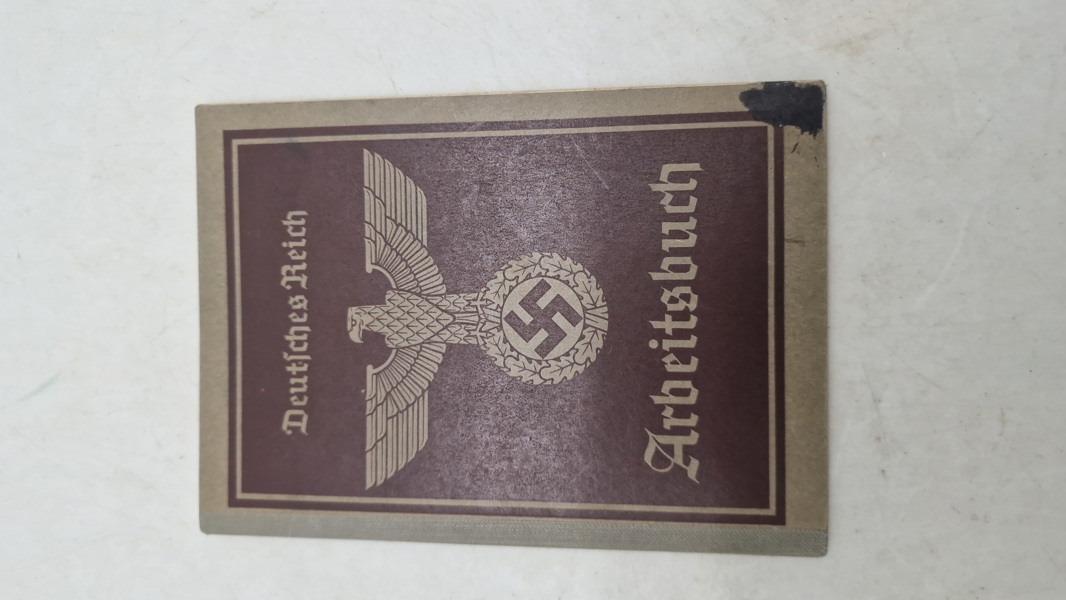 Original tysk Arbeitsbuch