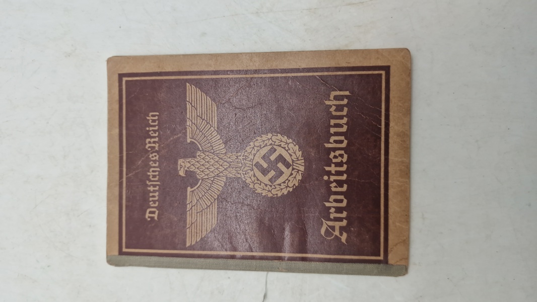 Original tysk Arbeitsbuch