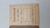 Original tysk Arbeitsbuch 
