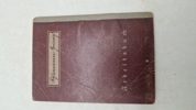 Original tysk Arbeitsbuch 