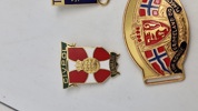 Samling diverse pins 