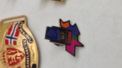 Samling diverse pins 