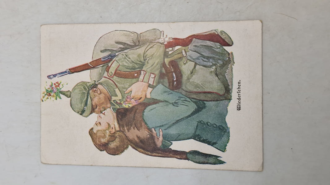 Originalt tysk ww1 postkort