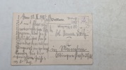 Originalt tysk ww1 postkort 